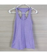 Lululemon Womens Purple Cool Racerback Heathered Pullover Yoga Tank Top ... - £19.65 GBP