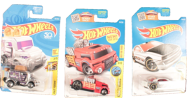3 Hot Wheels Muscle Tone Art Car Roller Toaster and Crate Racer Sealed New - $17.75
