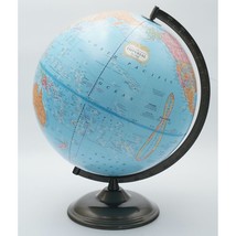 Feorge F. Cram Imperial Globe 12-Inch Diameter Globe Metal Base - $57.92