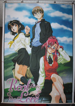 Onegai Twins Please Teacher Flag Poster 31&quot; x 43&quot; Anime Wall Hanging Fabric - $28.94