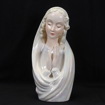 Virgin Mary Madonna 10&quot; H Norcrest F-429 Porcelain Catholic Religious Japan - £30.92 GBP