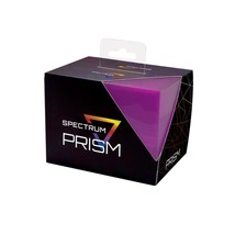 2 BCW Spectrum Prism Deck Case - Ultra Violet (Holds 100 Cards) - £13.34 GBP