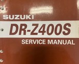Suzuki DR-Z400S DRZ400S Servizio Riparazione Negozio Officina Manuale - $69.96