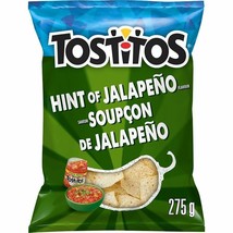 4 X Tostitos Restaurant Style Hint of Jalapeño Tortilla Corn Chips 275g Each - $36.77