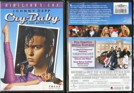CRY-BABY Director&#39;s Cut Dvd Amy Locane Johnny Depp Universal Video New - £7.82 GBP