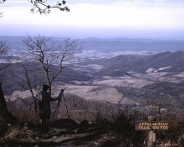 Woman painting Shenandoah Valley from Skyline Drive Virginia 1940 Photo Print - £7.02 GBP+