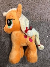 My Little Pony Applejack NEW NWT Hasbro 2013 Orange Apple Plush Toy - £9.59 GBP