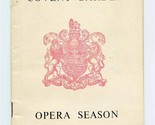 Der Freischutz Program Royal Opera House London England Joan Sutherland ... - $15.84
