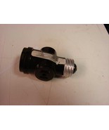 Leviton Black Single Socket To Lampholder &amp; 2 Plug Outlets Adapter 002-1403 - $4.46