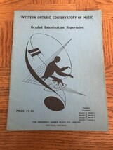 Western Ontario Conservatory Of Music Graded Exam Book - $14.73