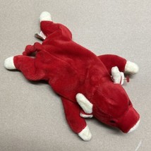 Ty Beanie Babies Snort the Bull Plush Toy 1995 Fast Shipping Vintage PVC... - $6.73
