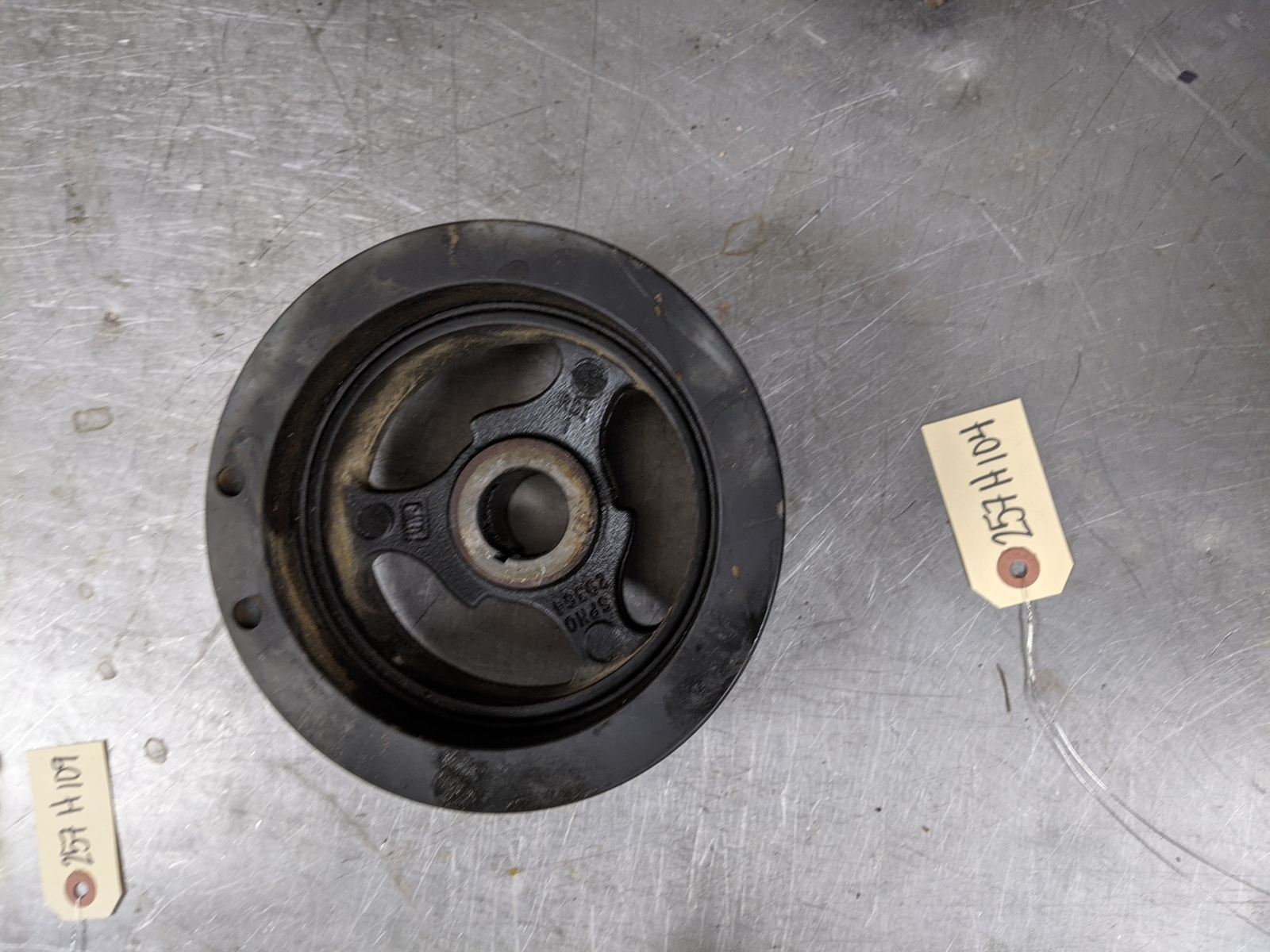 Crankshaft Pulley For 11-13 FORD F-150  5.0 BR3E6312AA Gas - $49.45