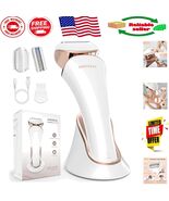Women&#39;s USB Rechargeable Shaver - Wet &amp; Dry Use with 3 Blade Types for A... - $775.27 MXN