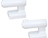 2Pcs French Door Hinge White Fits For Samsung - £20.74 GBP