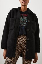 Rails connie jacket in Black Teddy - size L - $181.17