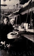 Vintage Negative; Sailor From Uss Wilmington; Christmas CAKE;1910;PHILIPPINES - £27.42 GBP