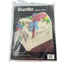 Bucilla Plastic Needle Crafts Floral Mailbox Tissue Box Cover Kit 6128 - $21.77