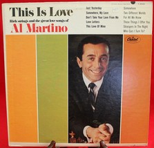 Capitol LP #T-2592 &quot;This Is Love&quot; - Al Martino vocals, with strings - £3.95 GBP