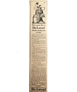 1922 Antique Print Ad-DE LAVAL-Cream Separator and Milker-Chicago-Separa... - $198.64 MXN