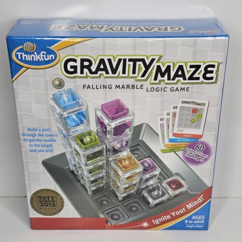 ThinkFun Gravity Maze Marble Run Brain Game and STEM Toy for Boys & Girls SEALED - $23.23