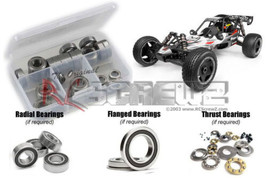 RCScrewZ Rubber Shielded Bearing Kit hpi056r for HPI Racing Baja 5B v2.0 #110190 - £49.78 GBP