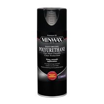 Minwax Fast Drying Polyurethane Spray, Protective Wood Finish, Warm Sati... - £18.65 GBP