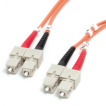 StarTech.com 2m Fiber Optic Cable - Multimode Duplex 62.5/125 - LSZH - SC/SC - O - £27.23 GBP