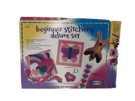 Betty&#39;Beginner Stitchery Set Kit Learn Canvas Needlepoint Basic Sewing C... - $11.35