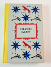 Treasure Island by Robert Louis Stevenson - Junior Deluxe Edition Hardcover 1954 - £15.89 GBP
