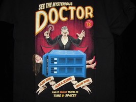 TeeFury Doctor YOUTH LARGE &quot;The Mysterious Doctor&quot; Doctor Who Parody Shi... - £9.76 GBP