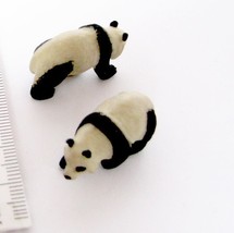 Doll House Shoppe 3 Toy Panda Figures 11531 Micro-Mini Miniature Animal - £3.61 GBP
