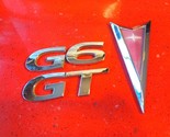 2005-2010 Pontiac G6 Emblem Logo Symbol Letters Badge Trunk Lid Rear Chr... - £14.15 GBP