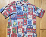 Reyn Spooner Men&#39;s Hawaiian Shirt Limited Issue Mele Kalikimaka Vintage ... - £31.74 GBP