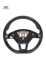 MERCEDES R172 SLK-CLASS STEERING WHEEL LEATHER BLACK A2314600103 9E38 21K - £98.38 GBP