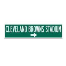 Cleveland Browns Stadium Metal Road Sign - £23.32 GBP