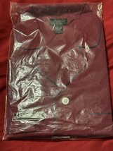 Vintage Diplomat Men’s Pajamas Large Long Sleeve Long Leg Maroon NIP - $39.95