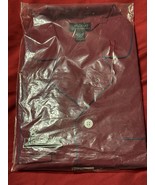 Vintage Diplomat Men’s Pajamas Large Long Sleeve Long Leg Maroon NIP - $39.95
