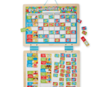 Melissa &amp; Doug ~ Magnetic ~ Hanging ~ Responsibility Chart ~ Wood Hinged... - $29.92