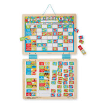 Melissa &amp; Doug ~ Magnetic ~ Hanging ~ Responsibility Chart ~ Wood Hinged Boards - £23.71 GBP