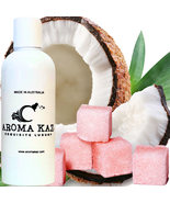 Pink Sugar &amp; Coconut Scented Bath Body Massage Oil Moisturizing Luxury - $16.95+