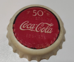 Coca Cola 1996 Vintage Plastic Bottle Cap Refrigerator Magnet - £5.51 GBP