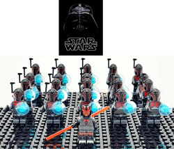 21pcs Star Wars Darth Maul Shadow Hunter &amp; Mandalorian Minifigure Toys - £21.49 GBP