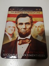 America : The Birth Of Freedom 10 Complete Documentaries Steelbook DVD Set - £6.35 GBP