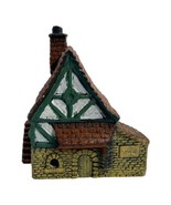 Village Hand Painted Cottage Porcelain Mill Shop 3.25”x2.5”x3” For Village - £22.05 GBP