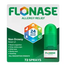 Flonase Allergy Relief Nasal Spray, 24 Hour Non Drowsy Allergy Medicine,... - $14.84