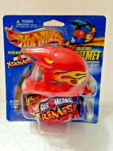 Hot Wheels  2002 Collectible Nascar Helmet w/airheads candy  RED - $19.98