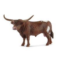 Schleich Farm World, Farm Animal Toys for Kids and Toddlers, Texas Longh... - $21.99