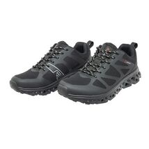 Gerry Men's Trail Shoes Hiking Sneakers Rubber Traction Black New Sizes ... - $43.99