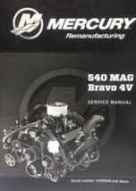 Mercury 540 Revista Bravo 4V Servicio Tienda Manual 1A350340 &amp; Arriba - £16.07 GBP