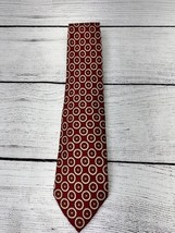 Vintage Ralph Lauren 100% Silk Tie Made By Hand Yellow and Red - £13.55 GBP